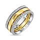 Обручальное кольцо из золота с 40 бриллиантами R01-WED-00052 - Фото 3