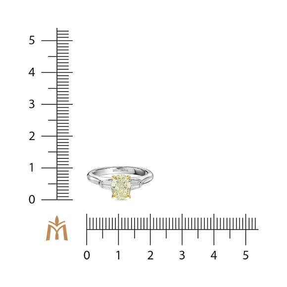 Кольцо с бриллиантами R01-RL532-WY-150-GIA - Фото 2