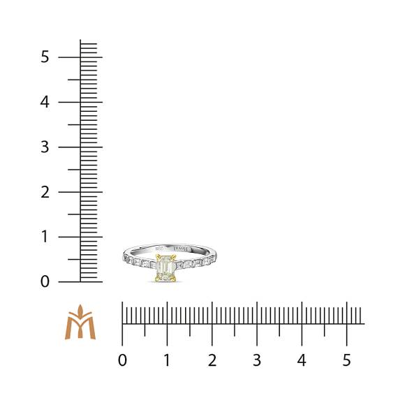 Кольцо с бриллиантами R01-RL608-WY-050-1 - Фото 2