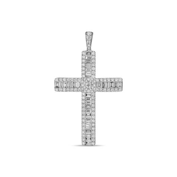 Крест с бриллиантами