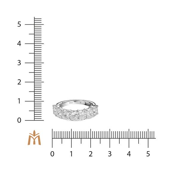 Кольцо с выращенным бриллиантом R01-MLN1809CUS - Фото 2